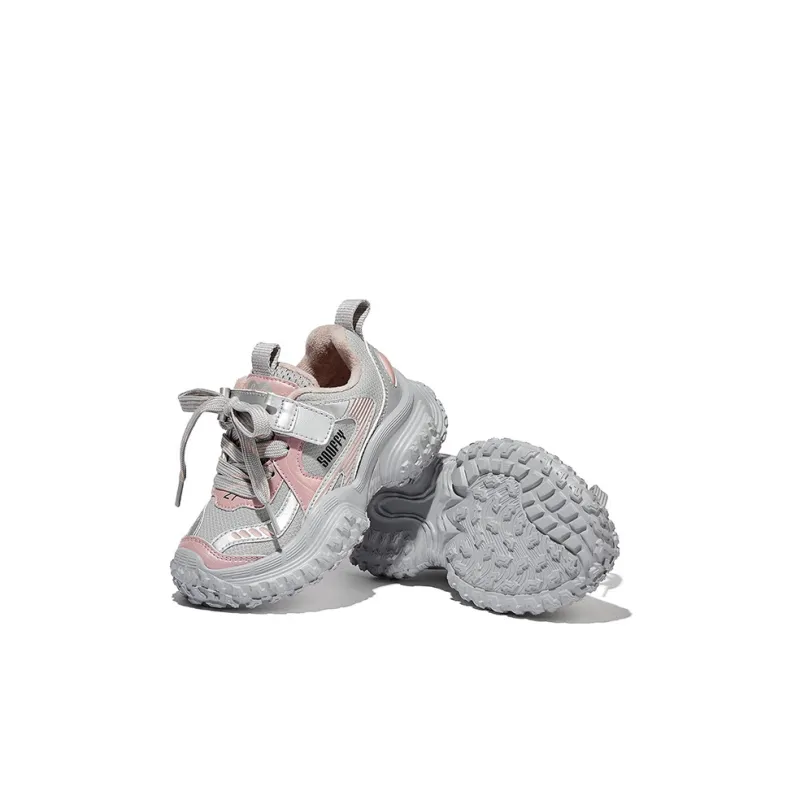 Snoffy Warm Support Kids Lifestyle Shoes Silver Kids'-3