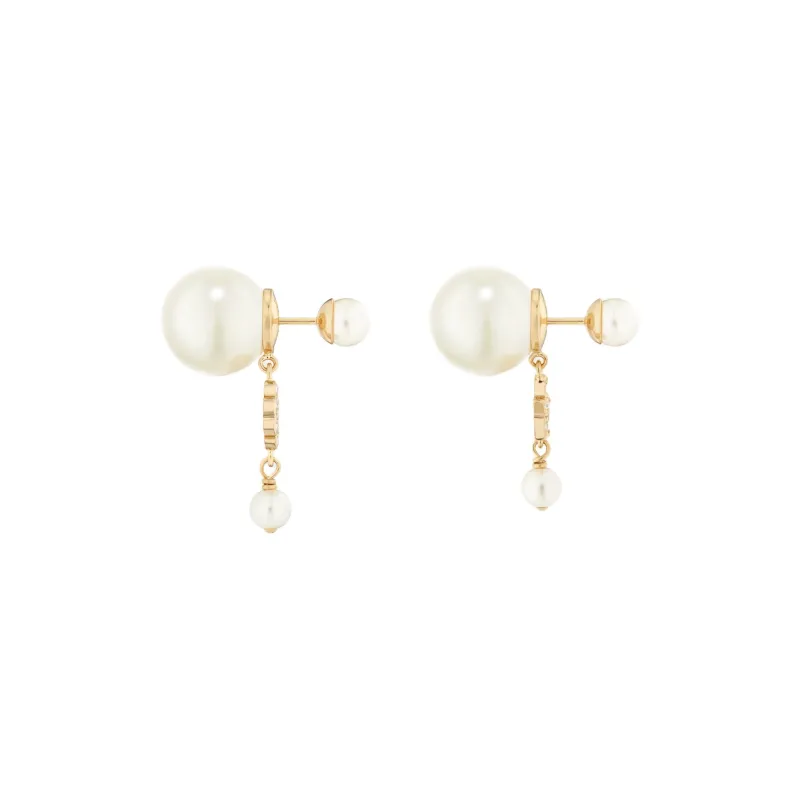 DIOR Metal Earrings Women's Gold-1