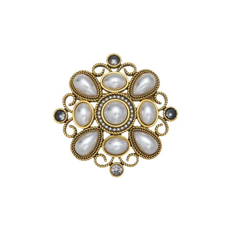 VAN GOGH Copper Brooches Unisex-0