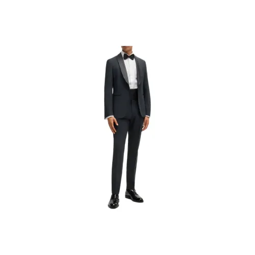 HUGO BOSS Business Suits Men Black