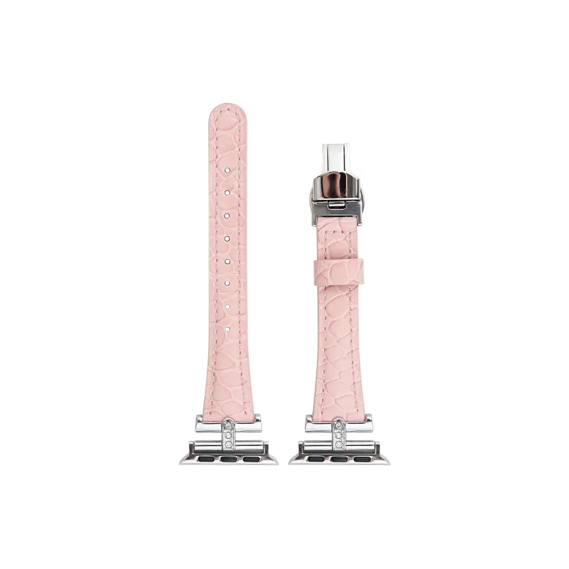 Warbler Dew Apple Compatibility Watch Band Genuine Leather Material-11
