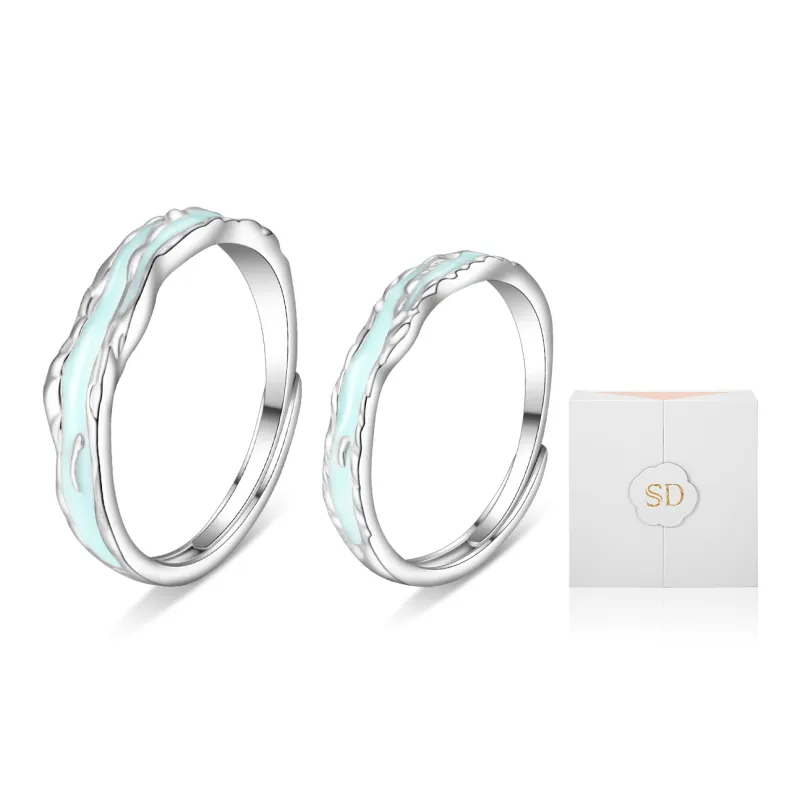 SOFTDORA 925 Sterling Silver Rings Unisex-2