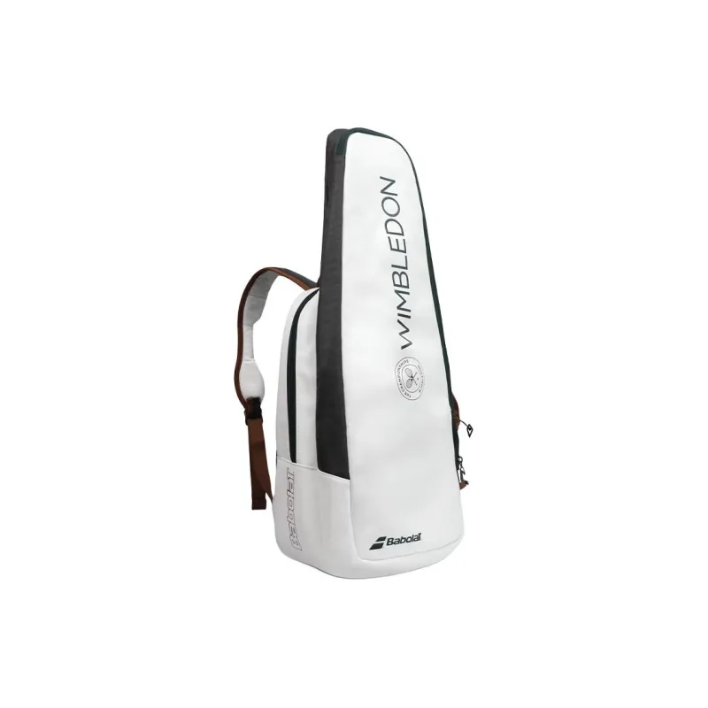 Babolat x WIM Tennis Racket Bags Polyester Unisex 1 3 Pcs Pack White-3