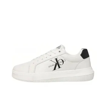 Calvin Klein Logo print Leather Sneakers