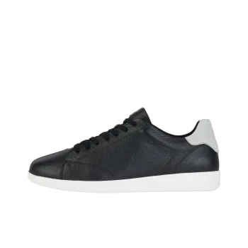 GEOX Kennet Anti-Slip Wear-Resistant Low-Top Skateboard Shoes Men's Black