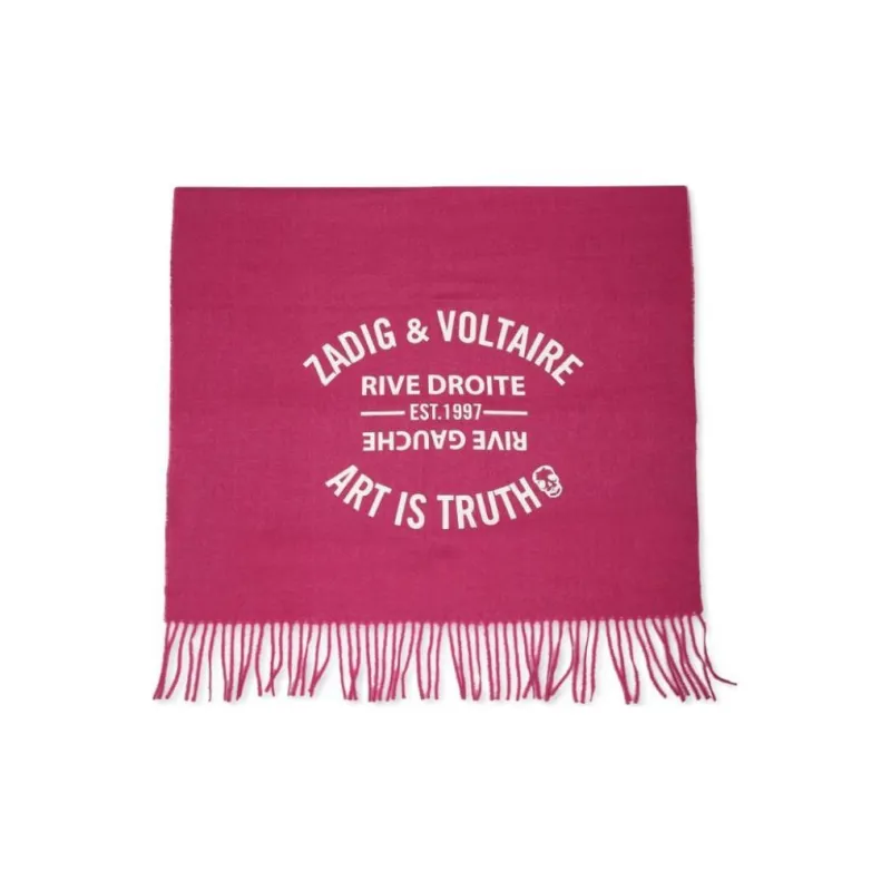 Zadig & Voltaire Art Is Truth Scarf-0