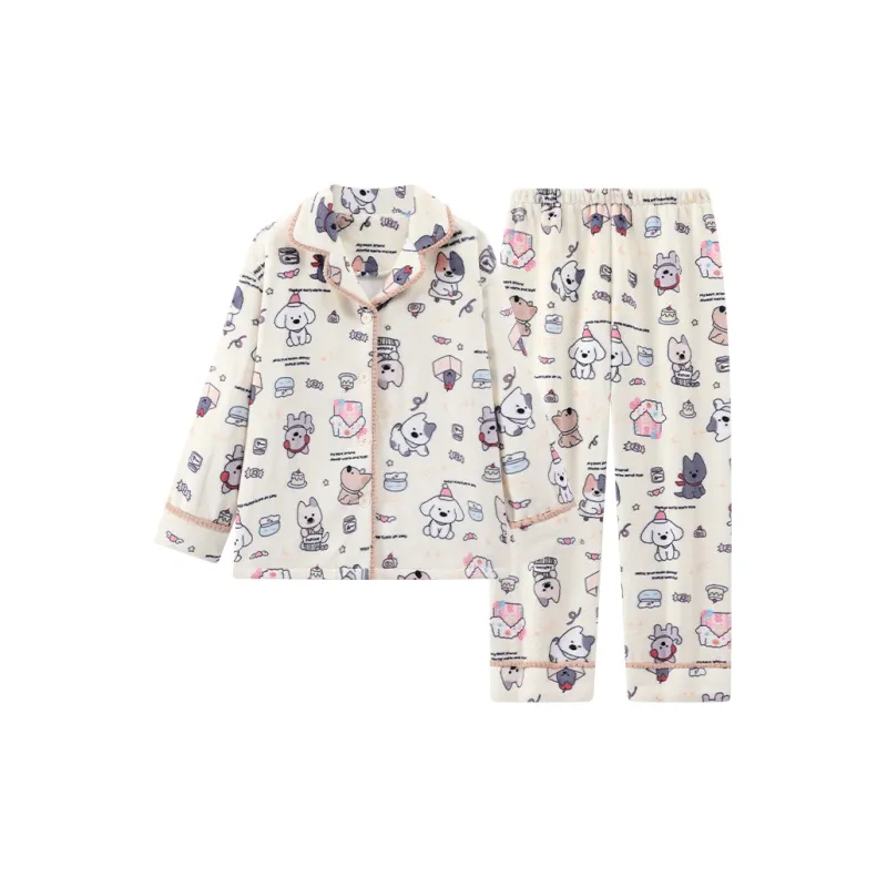 WANANNI Pajama Set Women's Apricot-0