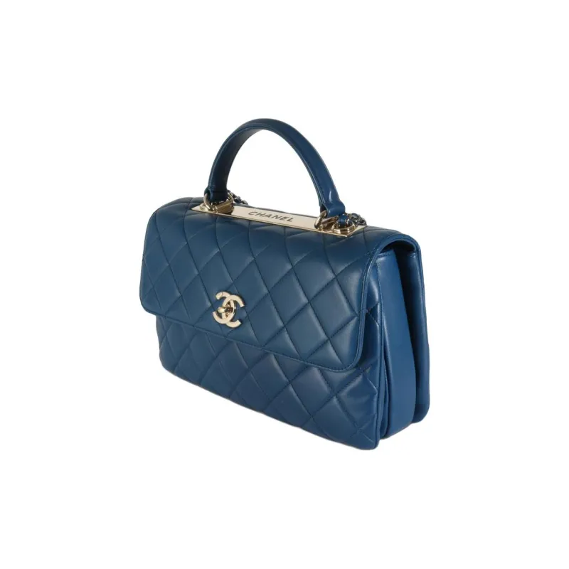 CHANEL 2017 2018 Medium Diamond quilted Handbag-2
