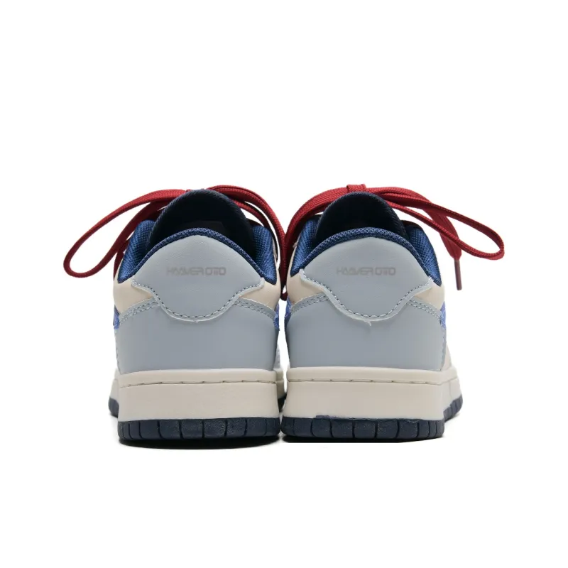 KAAVER OTTO Cushioning Impact Resistance Wear-Resistant Balance Low-Top Skateboard Shoes Unisex Light Sea Blue-6