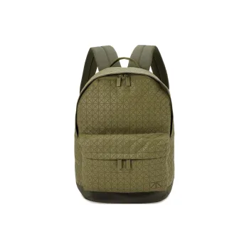 ISSEY MIYAKE Daypack Cotton Backpack Unisex Jasper