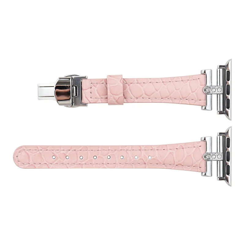 Warbler Dew Apple Compatibility Watch Band Genuine Leather Material-10