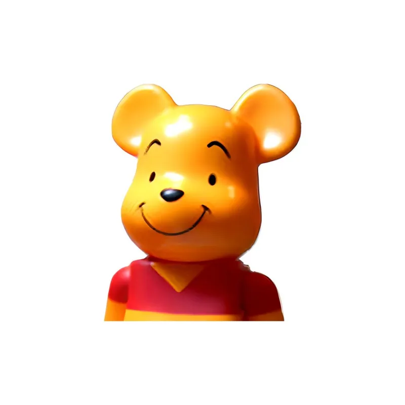 BE@RBRICK Disney Winnie The Pooh 2002 Character Convention Yellow-2