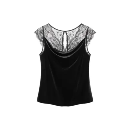 Yiner Life Tank Tops Women's Black