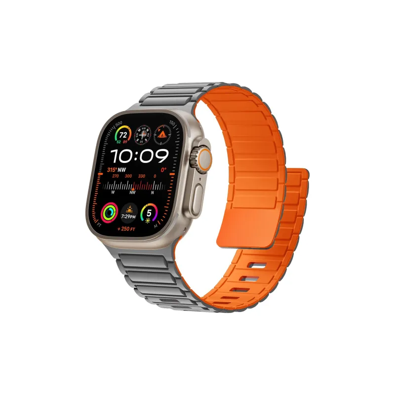 MSSM Watch Band Apple Compatibility Silicone Material-3