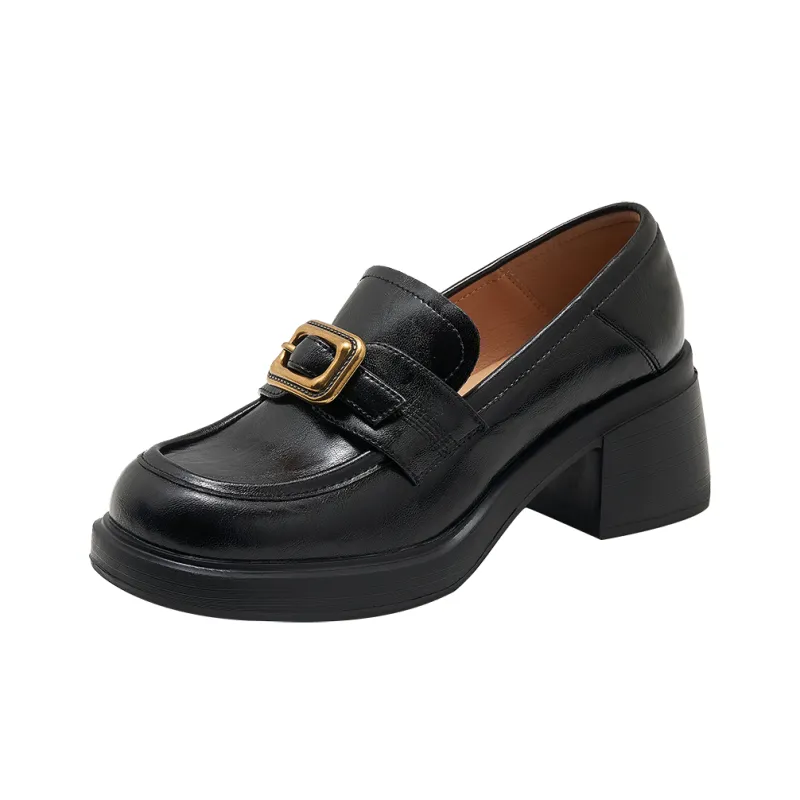 WALKER SHOP Loafers Women's Black/Burgundy-0