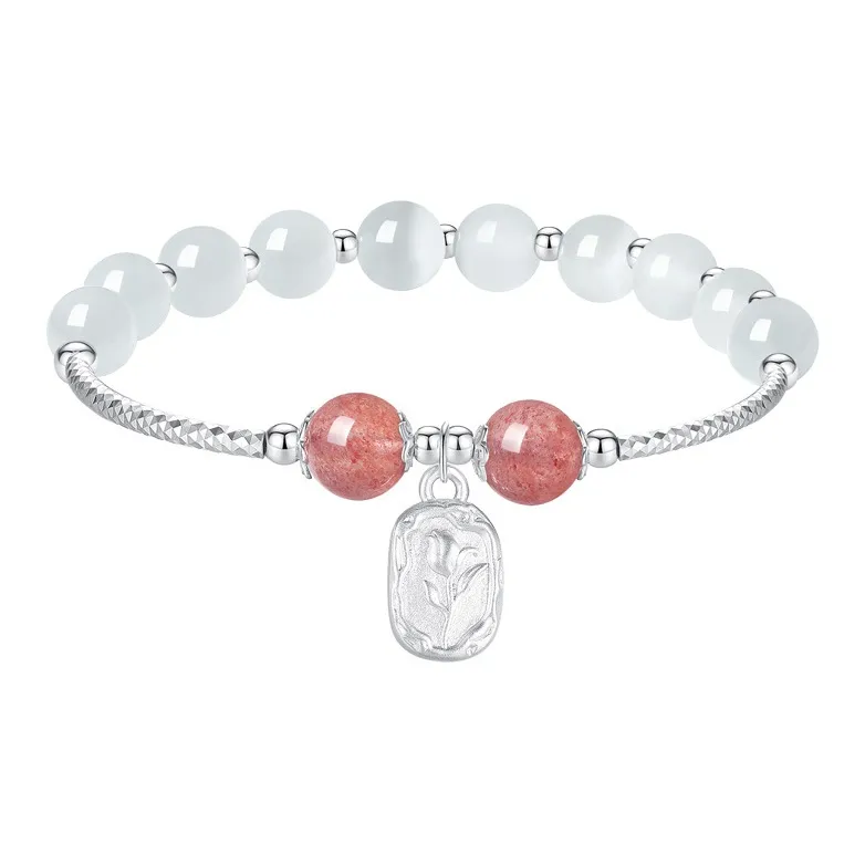 Yab Glass Cat Eye Jade Bracelets Unisex-0