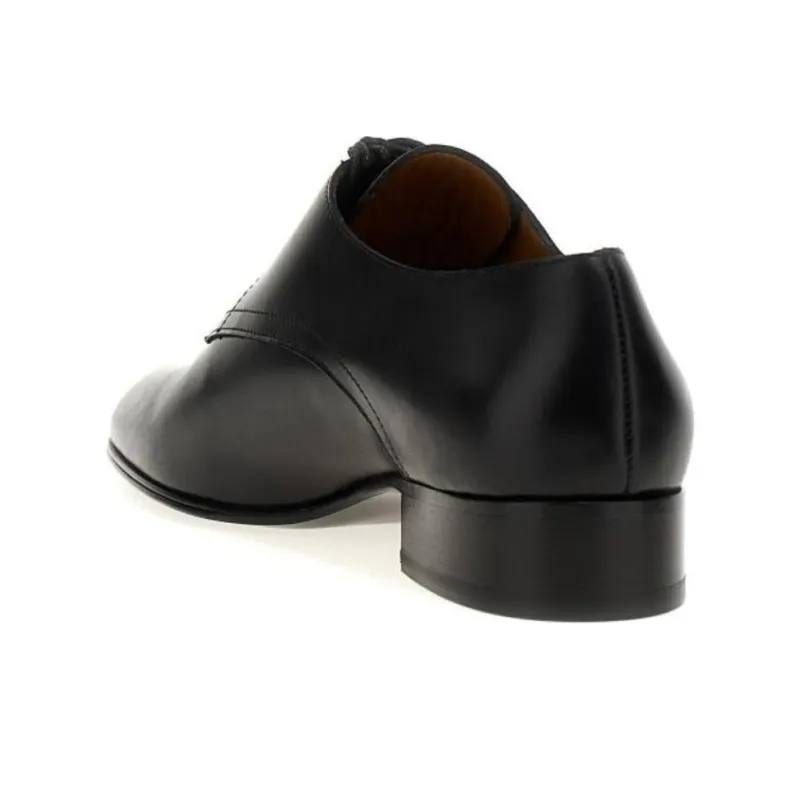 THE ROW Kay Leather Oxford-3