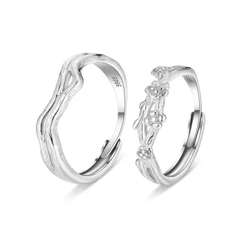 SOFTDORA 925 Sterling Silver Rings Unisex