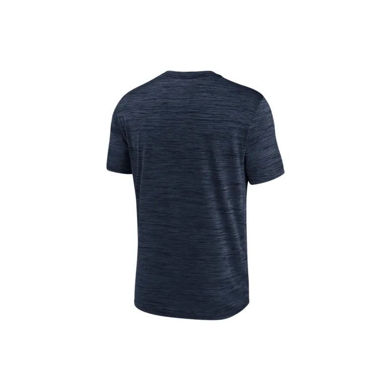Jordan Michigan Wolverines Campus Center Block Velocity Men's Nike Dri FIT College T Shirt-1