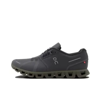 On Cloud 5 Anti Slip Wear Resistant Low Top Running Shoes Men's Gray