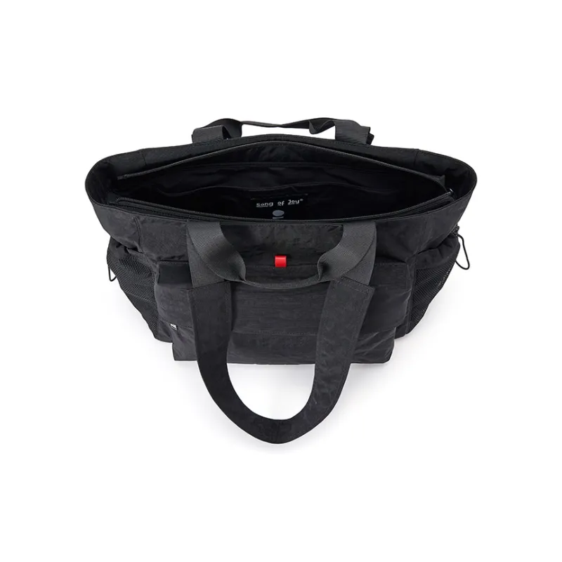 SONG OF JOY Nylon Shoulder Bag, Handbag Unisex Multicolor-5