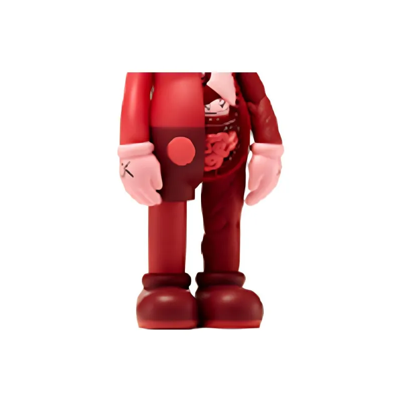 KAWS Figure Print TOKYO FIRST COMPANION Red Trendy Figures 28cm-3
