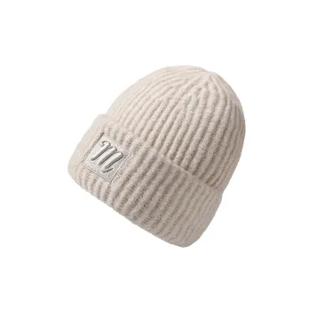 15 MINS Cashmere Blend Beanies Unisex Ecru Oat Gray Black