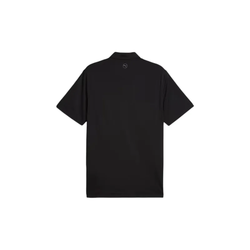 PUMA MATT Brigade Golf Polo Shirt Men's Black-1