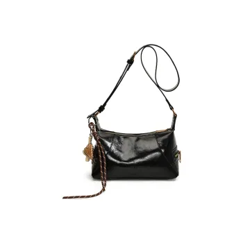 Yalu PU Shoulder Bag Regular Women's Black/Burgundy/Mocha/Coffee