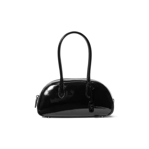 MICHAEL KORS Leather One Shoulder Handbags Small Size Women's Black