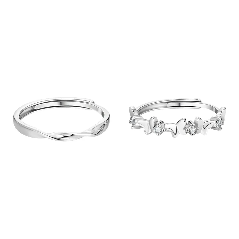 SOFTDORA 925 Sterling Silver Accessory Ring Unisex-1