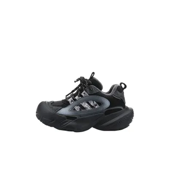 GROW WITH FREEDOM x Jeep Anti Slip Wear Resistant Low Top Kids Lifestyle Shoes Black Gray Color Kids'