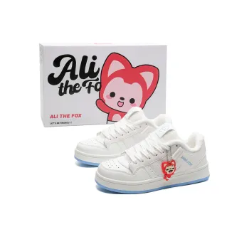 ALI THE FOX Low Top Fleece Lined Skateboard Shoes Unisex Box Included