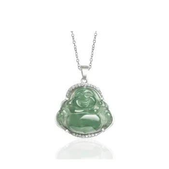 Double Happiness Gift Glutinous Jade Necklaces Women's