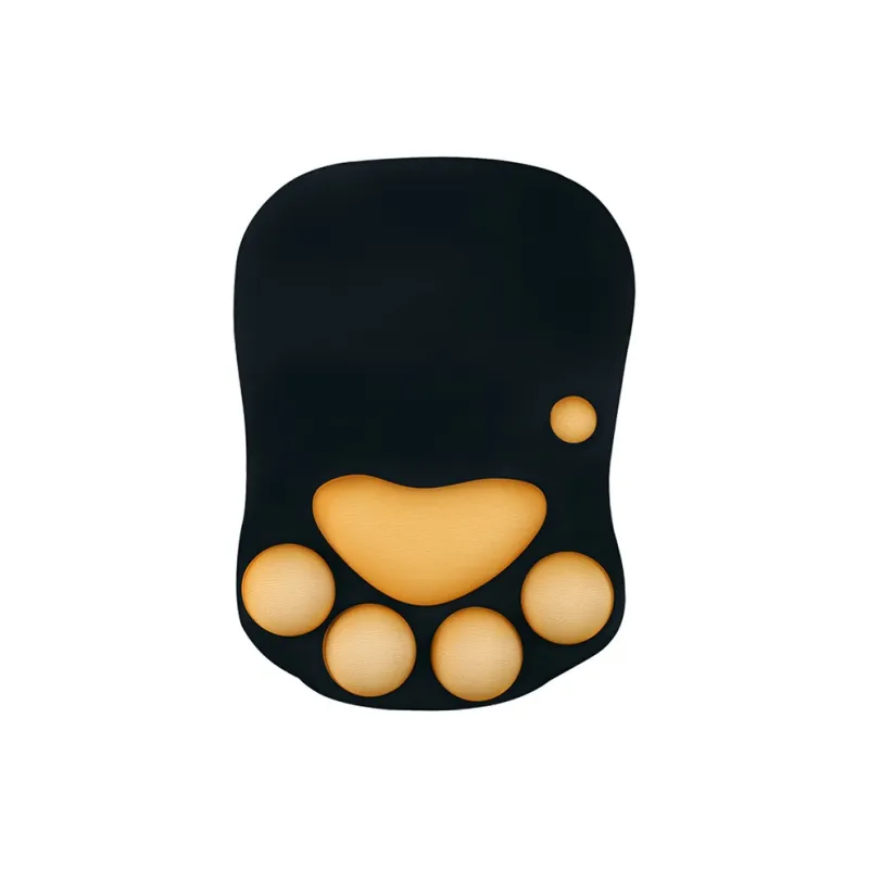 Vibrate Cute Meow Cat Paw Mouse Pad Soft Hand Rest For Boys And Girls Office Desktop Creative-5
