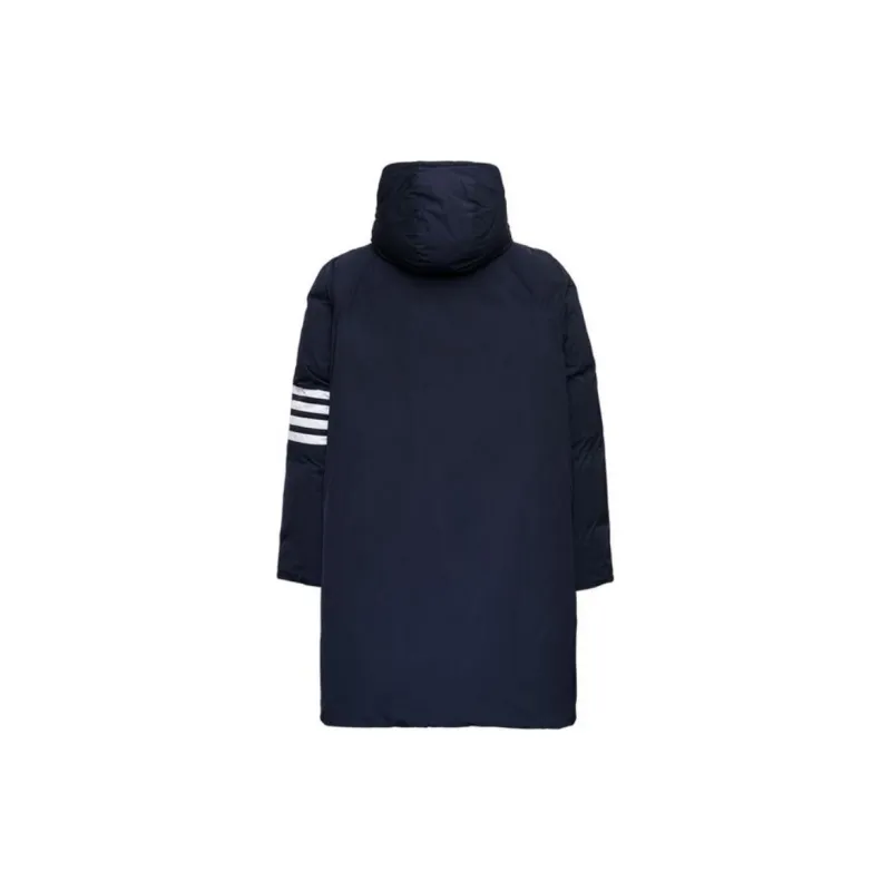 THOM BROWNE Twill 4 Bar Football Sideline Parka-1