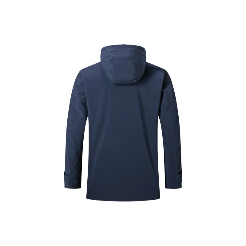 SEPTWOLVES Trench Coat Men's Navy Blue-1