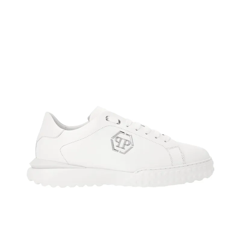 PHILIPP PLEIN Low-top Leather Sneakers-4