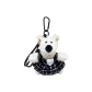 Standing Scruffy Dog-Black Dress