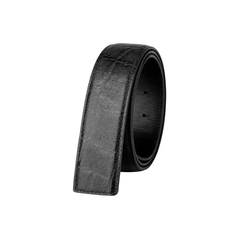 Jaylen Oos Top Grain Cow Leather Leather Belts Men's Black/Coffee 3.5cm/3.8cm-37