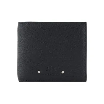 ARMANI EXCHANGEAE PU Wallet Small Size Men's Black