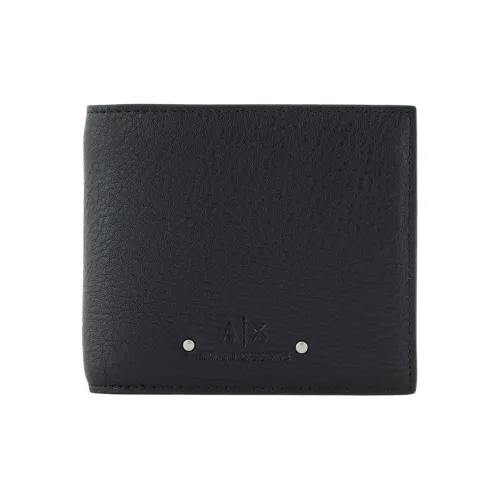 ARMANI EXCHANGEAE PU Wallet Small Size Men's Black