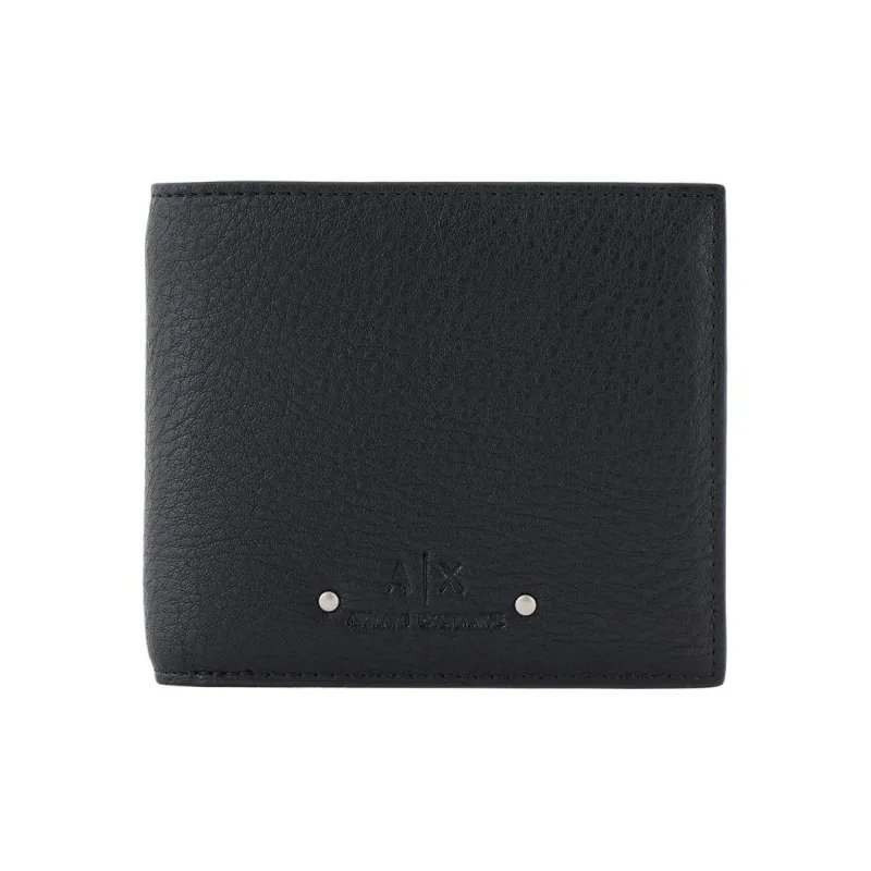 ARMANI EXCHANGEAE PU Wallet Small Size Men's Black-0