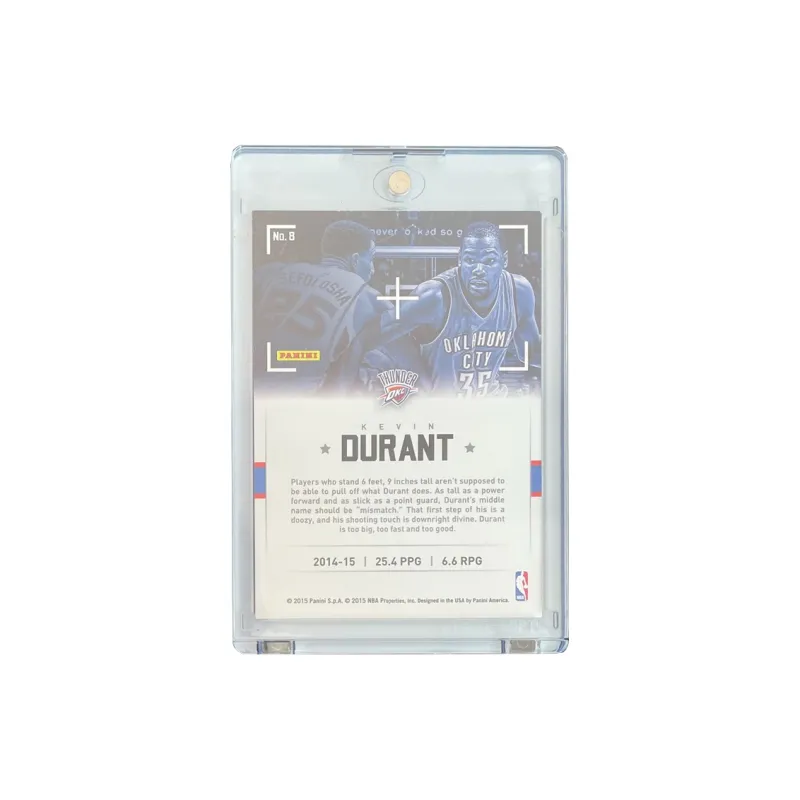 PANINI 2014 15 Thunder Kevin KD Bleach KD Gold Pen Autograph NBA Player Card Card Passes Through Sports Cards 1 Piece-1