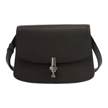THE ROW Sofia 8.75 Calfskin Shoulder Bag, Crossbody Bag Women's Dark Brown