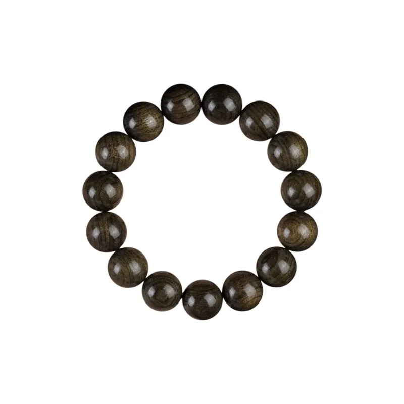 FANGYUANXIAOFU Phoebe Zhennan Minimalist Style Single Wrap Plain Beaded Bracelet Unisex-6