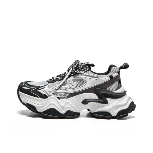 MQ Cushioned Slip Resistant Low Top Chunky Sneakers Women's