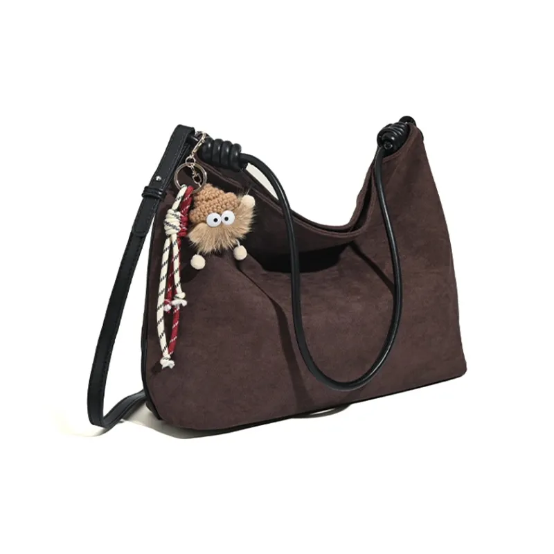 HAWA PU Crossbody Bag Unisex Brown-15