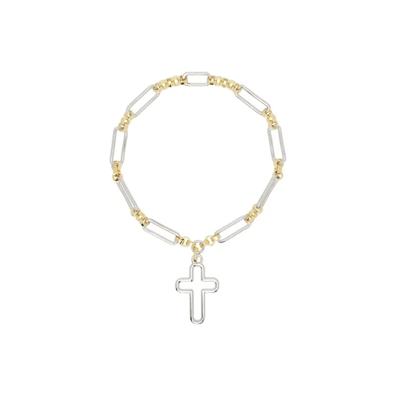 Laura Lombardi 14K Gold Necklaces Women's Gold/Silver-1