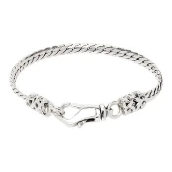 EMANUELE BICOCCHI 925 Sterling Silver Bracelets Men's Silver